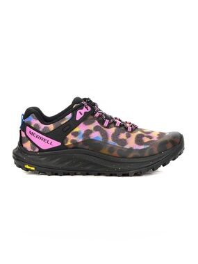 Merrell Women’s Antora 3 Trail Running Shoes Rainbow Leopard Print Hiking Size 7
